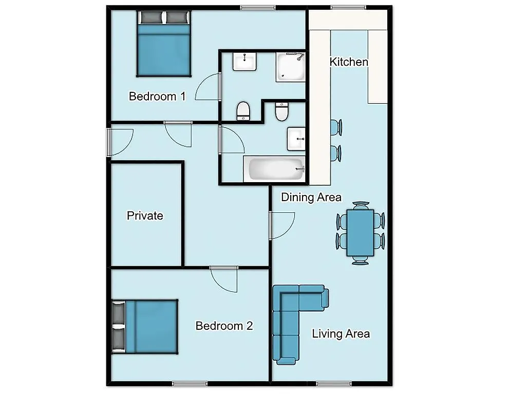 브라이턴 Hampshire Court 아파트 영국